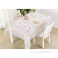 Nappe jetable imprimée en PEVA